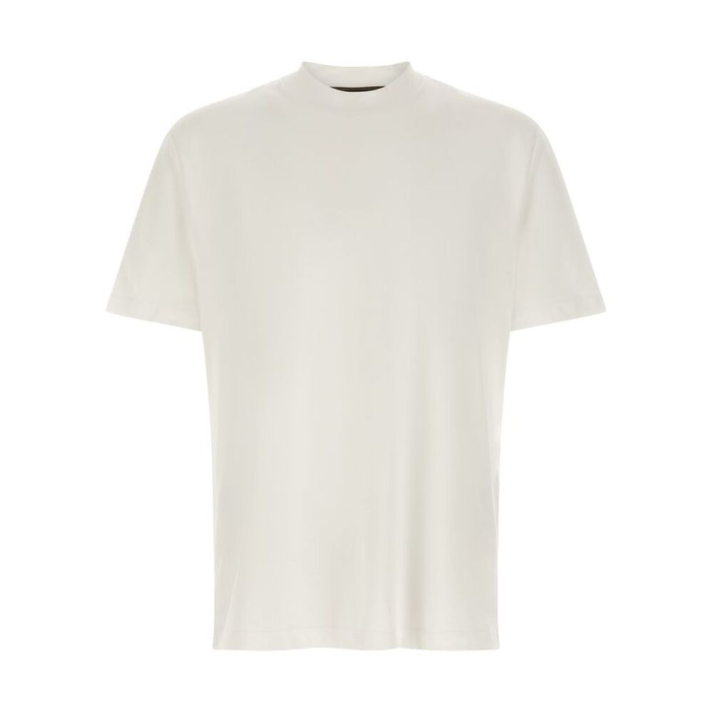 Brioni White Cotton Men's T-Shirt